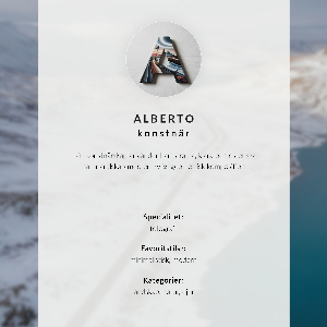 Art print Mountain views