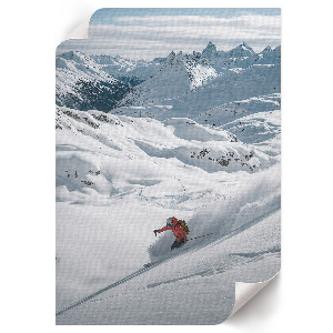 Winter adventure wall art