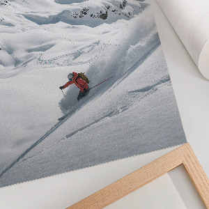 Winter adventure wall art