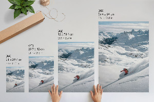 Winter adventure wall art