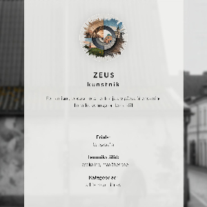 Art print Urban nostalgia