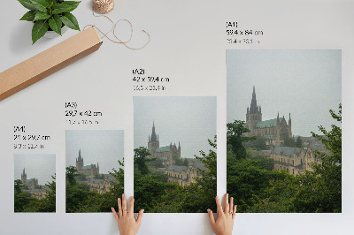 Wall art Gothic architecture