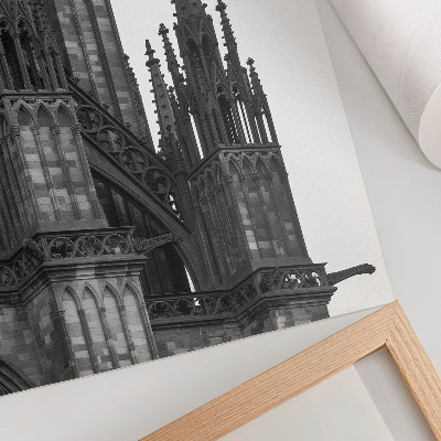 Wall print Gothic building
