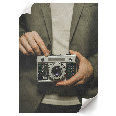 Wall art Retro camera