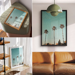 Wall print Exotic scene