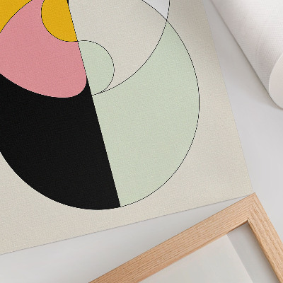 Wall print Geometric circles