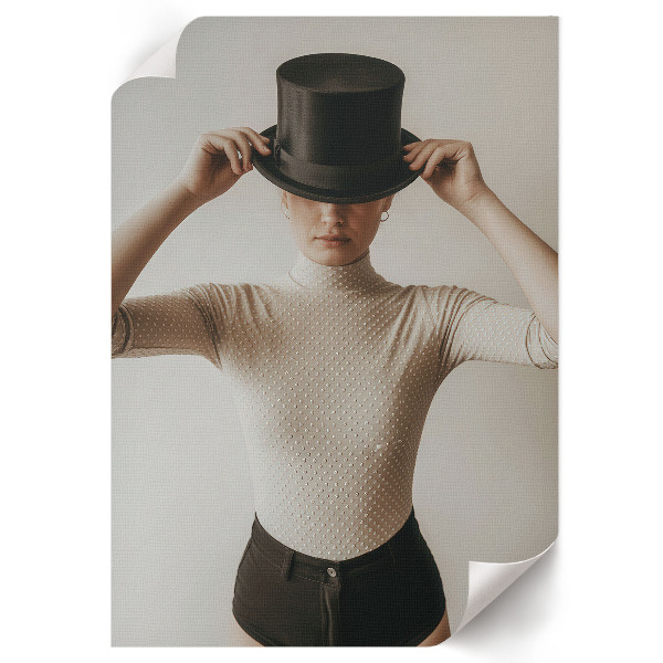 Art print titled "Mysterious Elegance"