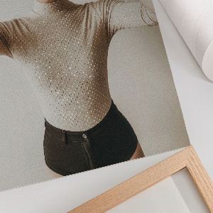 Art print Mysterious elegance