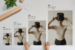 Art print Mysterious elegance