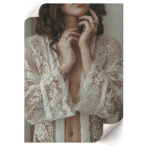 Decorative poster Lace elegance