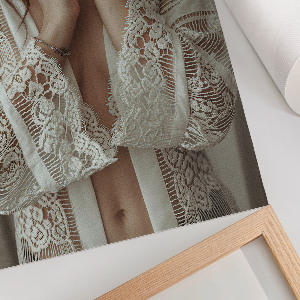 Decorative poster Lace elegance