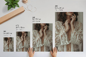 Decorative poster Lace elegance