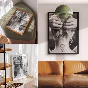 Poster Expressive femininity