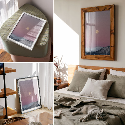Wall print Mountain twilight