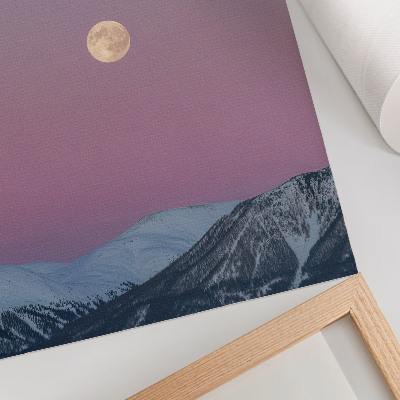 Wall print Mountain twilight