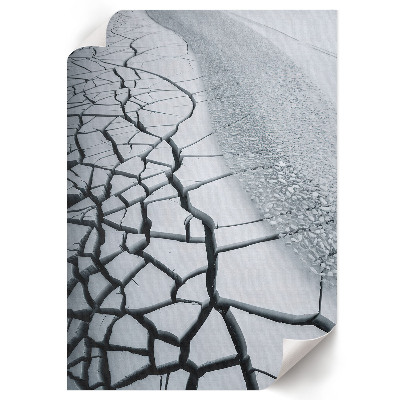 Decorative poster Winter landscape