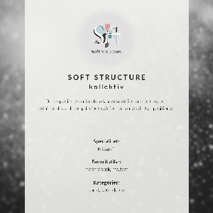 Decorative poster with a winter landscape