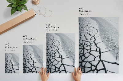 Decorative poster Winter landscape