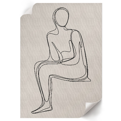 Art print Character lineart