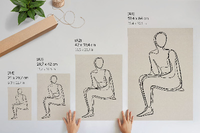 Art print Character lineart