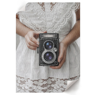 Poster Vintage camera