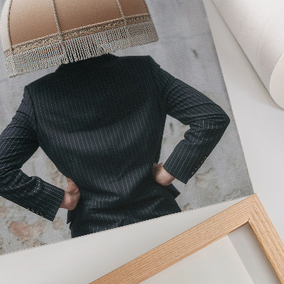 Wall print Lampshade surrealism
