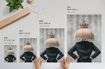 Wall print Lampshade surrealism
