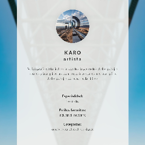 Wall print Twisted Tower