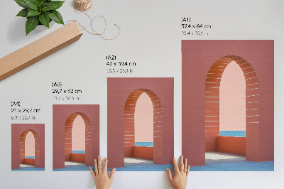 Poster Pastel architecture