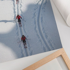Wall print titled “Ski Adventure”