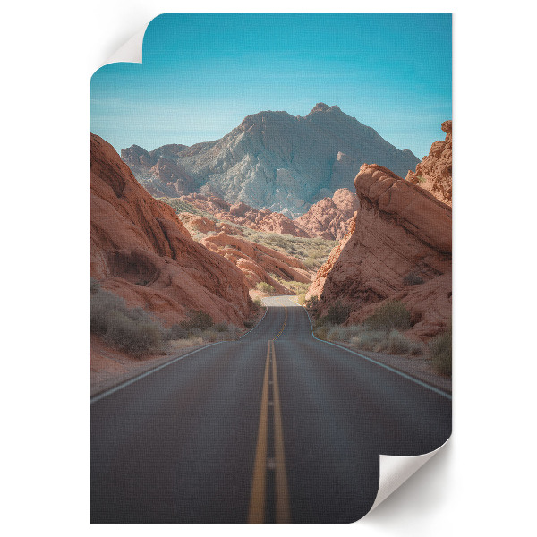 Decorative poster A picturesque journey