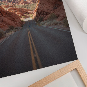 Decorative poster A picturesque journey