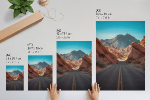 Decorative poster A picturesque journey