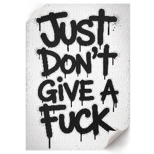 Wall print Strong graffiti