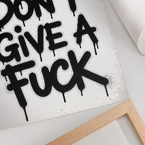 Wall print titled 