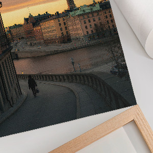 Art print An urban corner