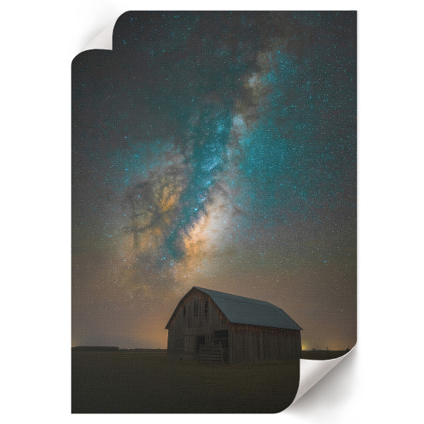 Wall art titled "Cosmic Night"