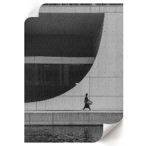 Decorative poster Urbanized minimalism