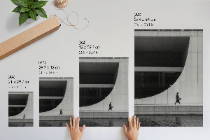 Decorative poster Urbanized minimalism