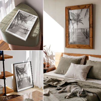 Wall print Tropical paradise