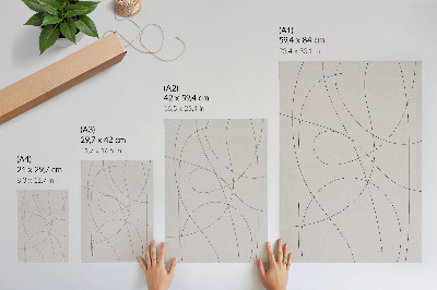 Art print Subtle lines