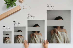 Poster Elegant silhouette