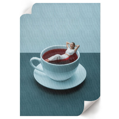 Poster Coffee bath