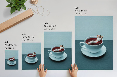 Poster Coffee bath