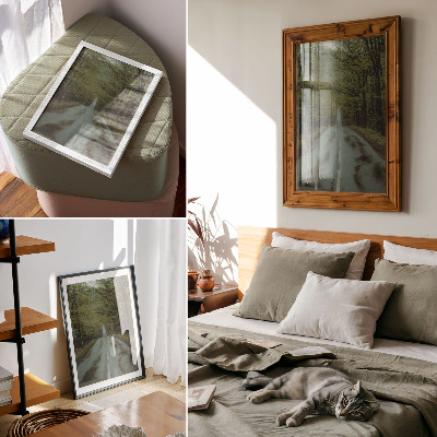 Decorative poster Forest journey