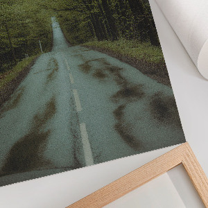 Decorative poster Forest journey