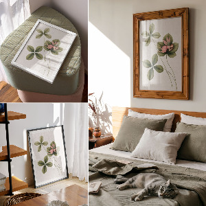 Poster Fairy on a flower