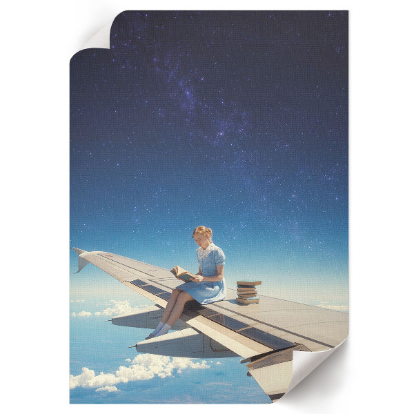 Wall print Cosmic reading