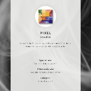 Wall print Abstract portrait