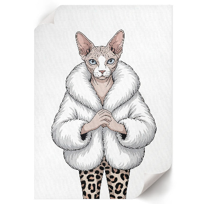 Poster Stylish cat